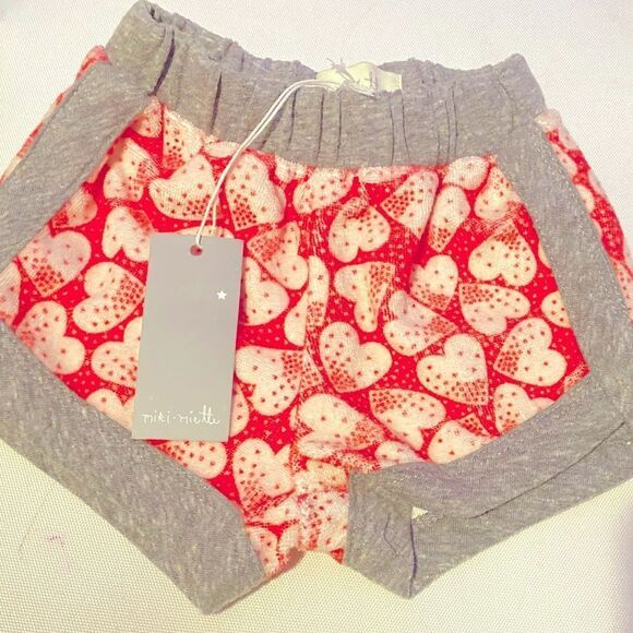 🛍️Miki Miette Baby  heart❤️ short Size: 3 Month 🎉 - Picture 1 of 6